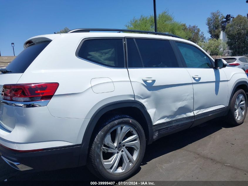 2021 Volkswagen Atlas 2.0T Se W/Technology VIN: 1V2JP2CA8MC544832 Lot: 39999407