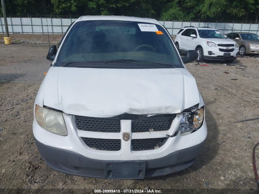 2002 Dodge Caravan Se VIN: 1B4GP25332B694180 Lot: 39999415