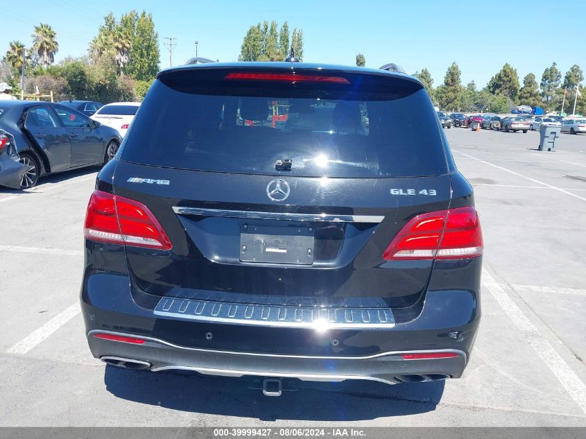 2018 Mercedes-Benz Amg Gle 43 4Matic VIN: 4JGDA6EB7JB056076 Lot: 39999427