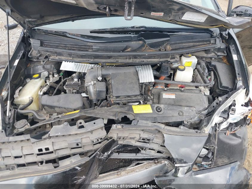 2013 Toyota Prius Two VIN: JTDKN3DU7D0342124 Lot: 39999432