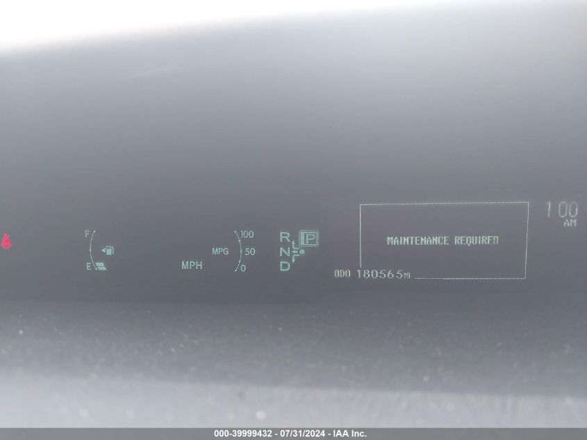 2013 Toyota Prius Two VIN: JTDKN3DU7D0342124 Lot: 39999432