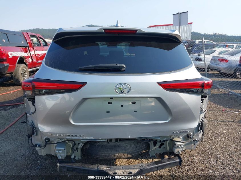 2020 Toyota Highlander Le VIN: 5TDBZRBH4LS028049 Lot: 39999447