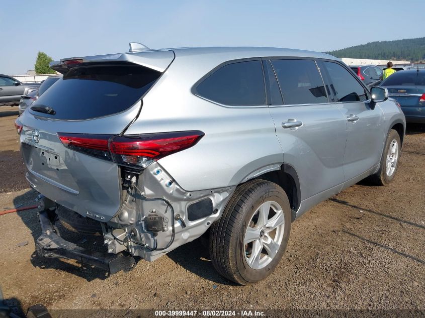 2020 Toyota Highlander Le VIN: 5TDBZRBH4LS028049 Lot: 39999447