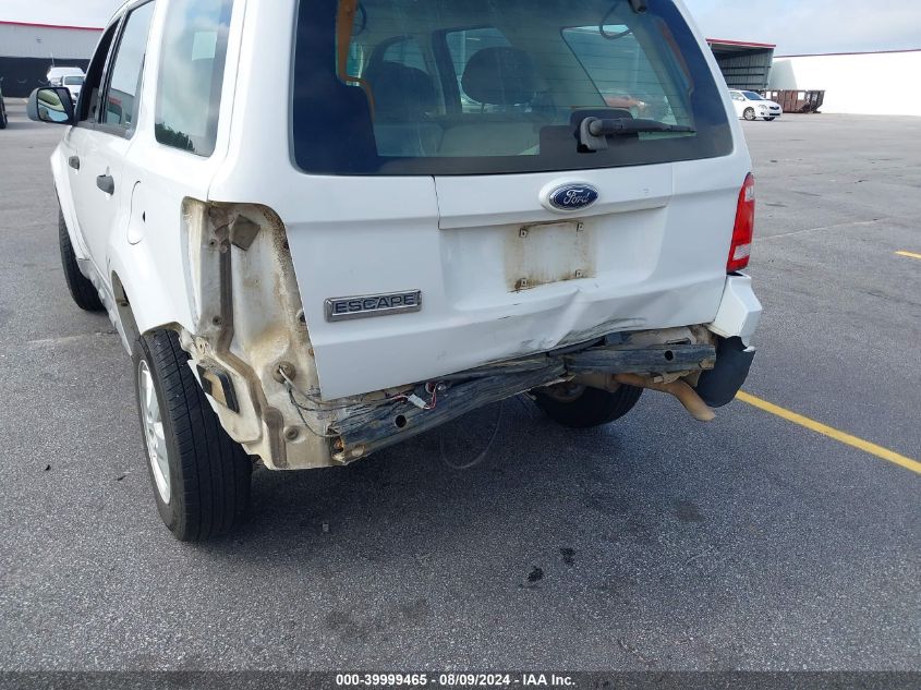 2009 Ford Escape Xls/Xls Manual VIN: 1FMCU02789KC10273 Lot: 39999465