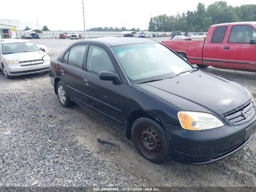 2003 Honda Civic Lx VIN: 2HGES16553H540745 Lot: 39999468