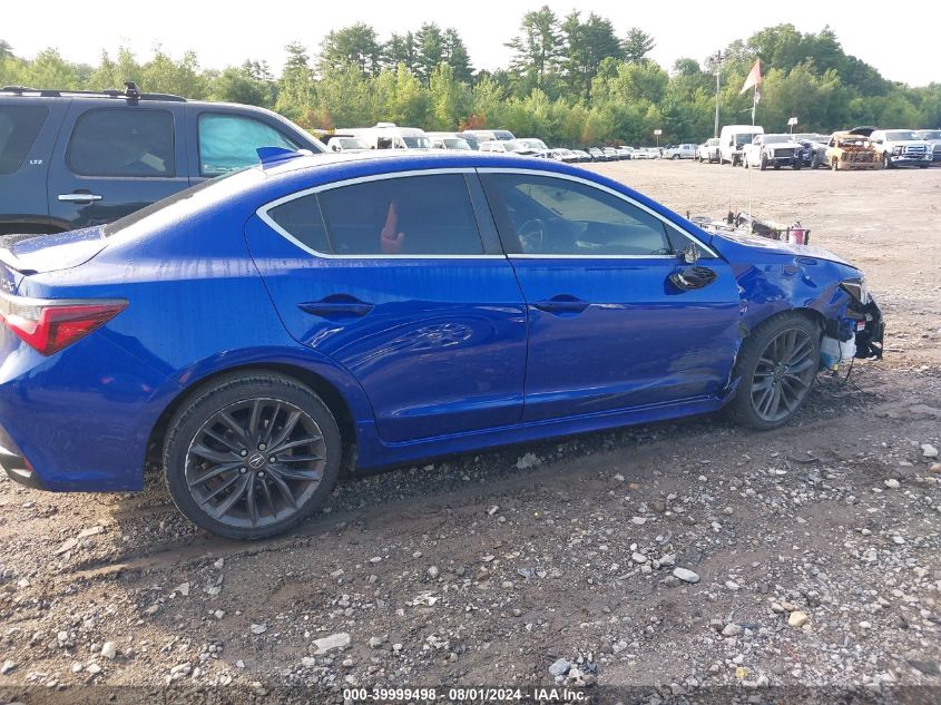 2019 Acura Ilx Premium A-Spec Packages/Technology A-Spec Packages VIN: 19UDE2F87KA009773 Lot: 39999498