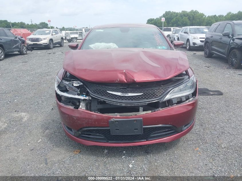 2016 Chrysler 200 S VIN: 1C3CCCBB5GN138994 Lot: 39999522