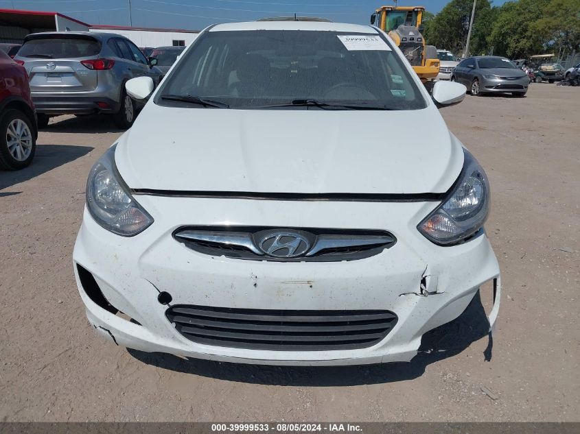 2013 Hyundai Accent Se VIN: KMHCU5AE9DU103260 Lot: 39999533