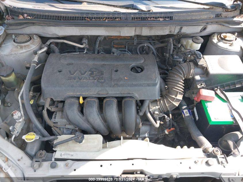 2008 Toyota Corolla Ce VIN: 1NXBR32E78Z010422 Lot: 39999539