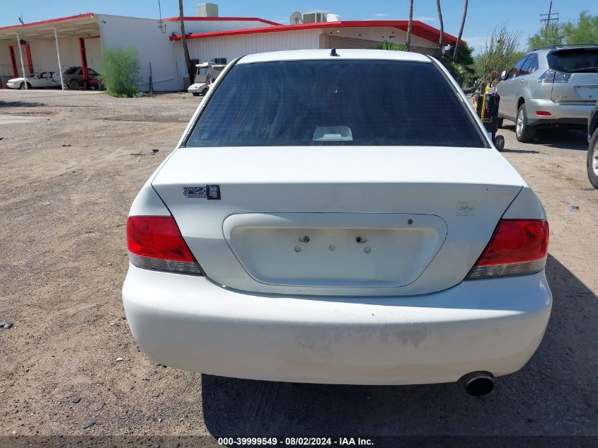 2004 Mitsubishi Lancer Es VIN: JA3AJ26E54U069215 Lot: 39999549