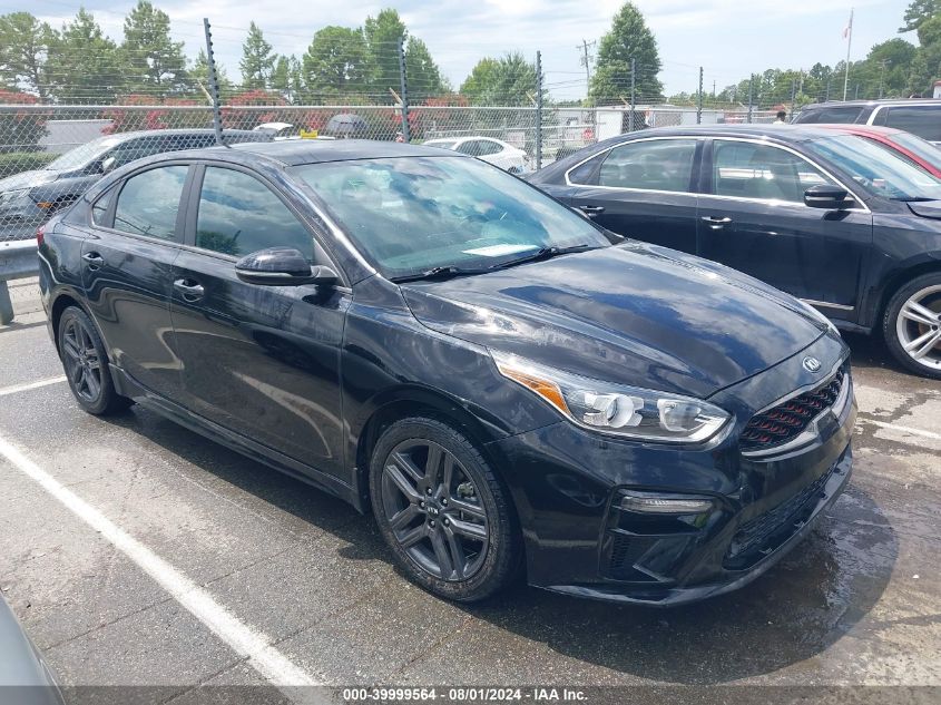 2020 Kia Forte Gt-Line VIN: 3KPF34AD2LE239796 Lot: 39999564