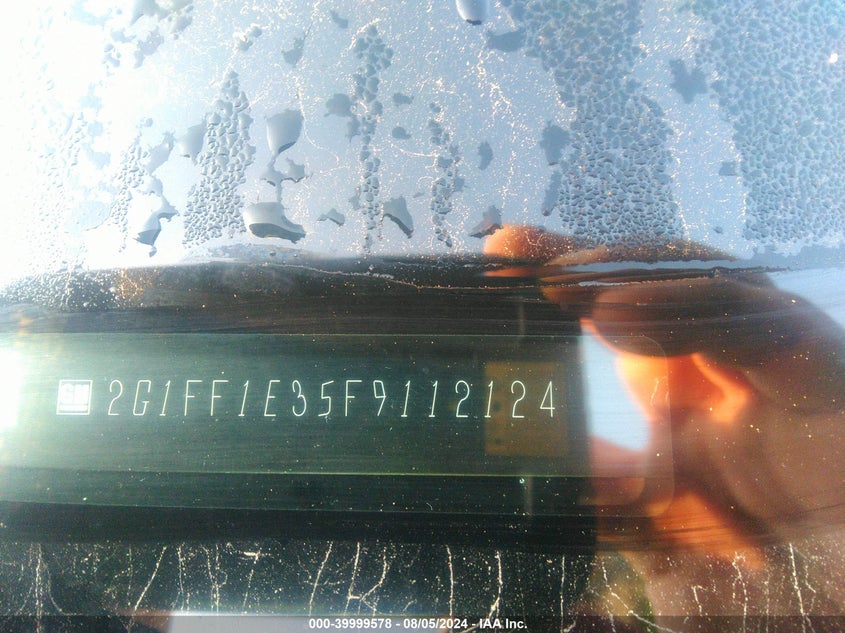 2015 Chevrolet Camaro Lt VIN: 2G1FF1E35F9112124 Lot: 39999578