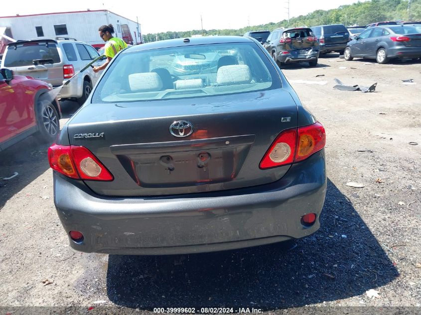 2009 Toyota Corolla Le/S/Xle VIN: 2T1BU40E19C162416 Lot: 39999602