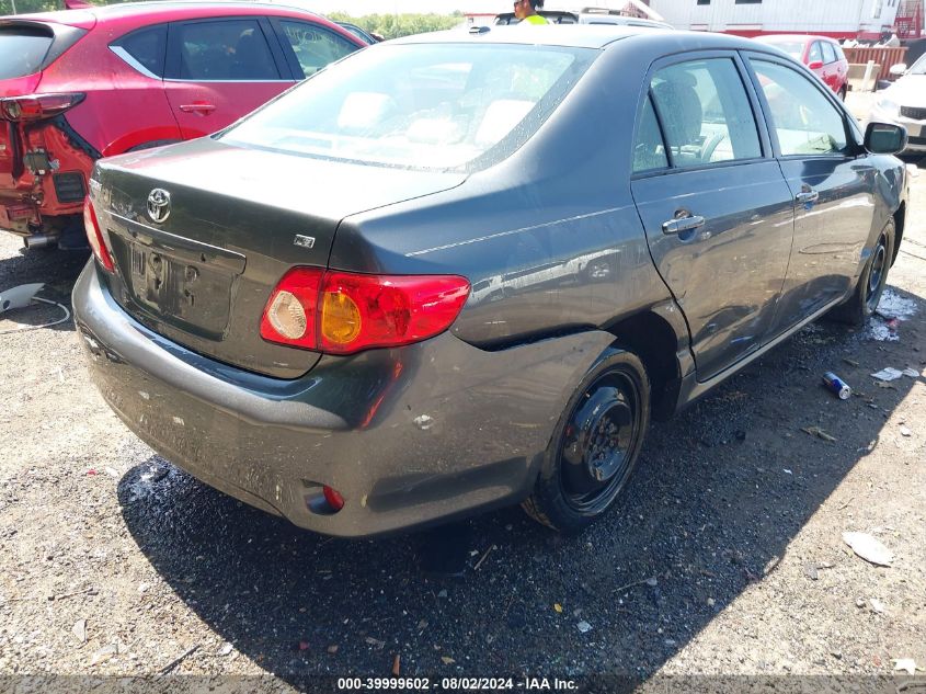 2009 Toyota Corolla Le/S/Xle VIN: 2T1BU40E19C162416 Lot: 39999602
