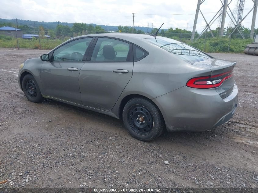 2013 Dodge Dart Aero VIN: 1C3CDFAH6DD231013 Lot: 39999603