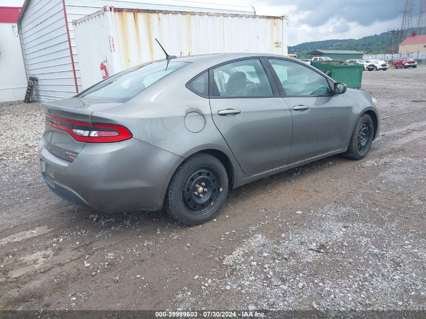 2013 Dodge Dart Aero VIN: 1C3CDFAH6DD231013 Lot: 39999603