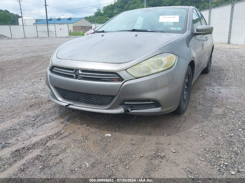 2013 Dodge Dart Aero VIN: 1C3CDFAH6DD231013 Lot: 39999603