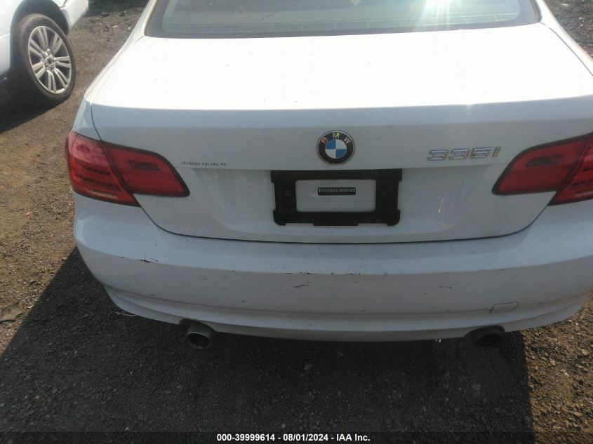 2011 BMW 335I xDrive VIN: WBAKF9C57BE262152 Lot: 39999614