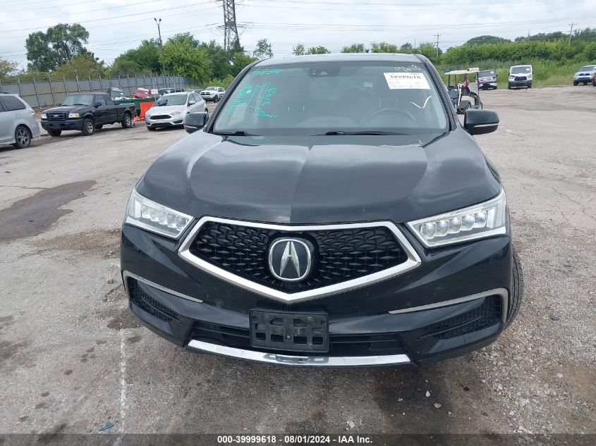 2017 Acura Mdx Technology VIN: 5FRYD4H51HB031073 Lot: 39999618