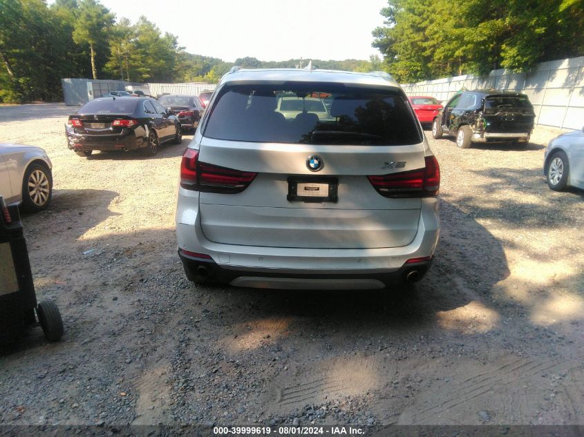 2017 BMW X5 xDrive35I VIN: 5UXKR0C51H0U50269 Lot: 39999619