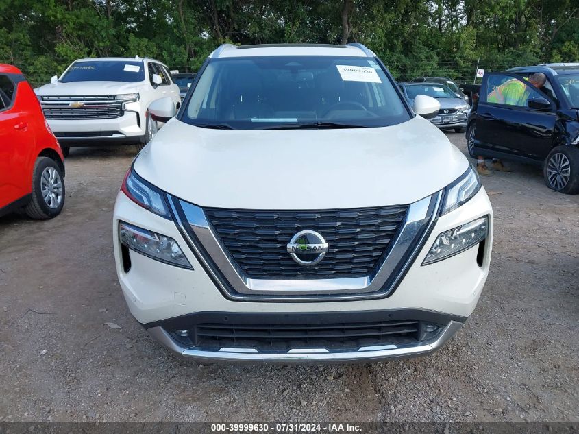 2021 Nissan Rogue Platinum Intelligent Awd VIN: JN8AT3DD2MW303282 Lot: 39999630