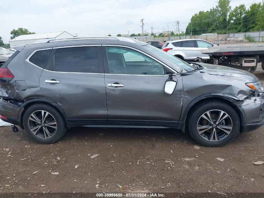 2019 Nissan Rogue Sv VIN: JN8AT2MVXKW392969 Lot: 39999650