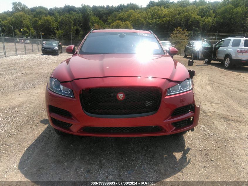 2018 Jaguar F-Pace 25T Premium VIN: SADCJ2FX6JA322023 Lot: 39999683