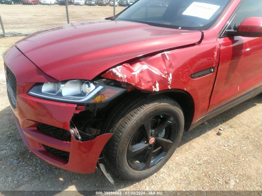 2018 Jaguar F-Pace 25T Premium VIN: SADCJ2FX6JA322023 Lot: 39999683