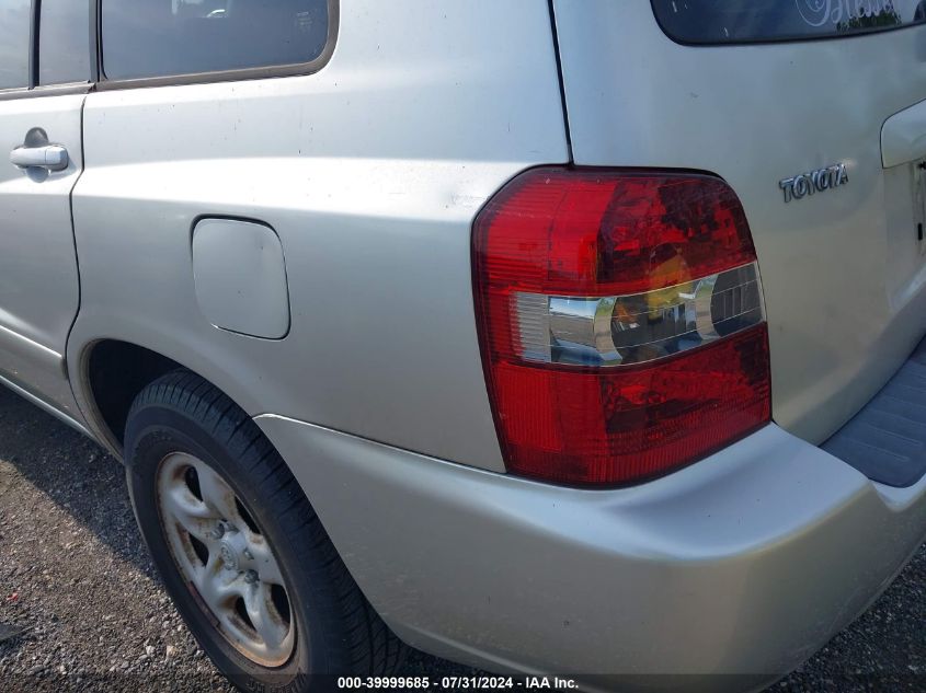 2006 Toyota Highlander VIN: JTEGD21A660150785 Lot: 39999685