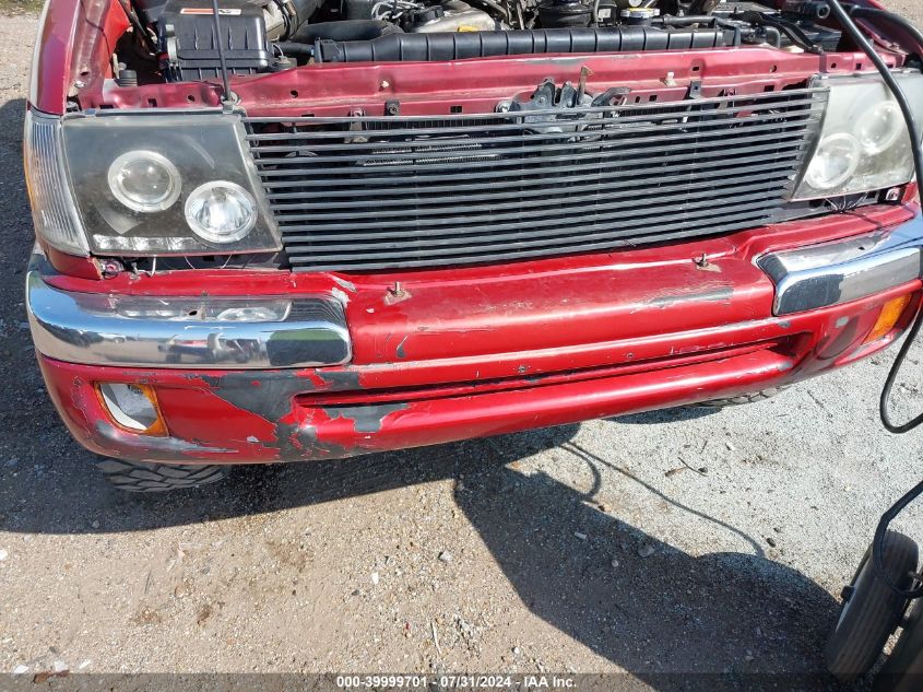 1998 Toyota Tacoma Xtracab VIN: 4TAWM72N2WZ052830 Lot: 39999701