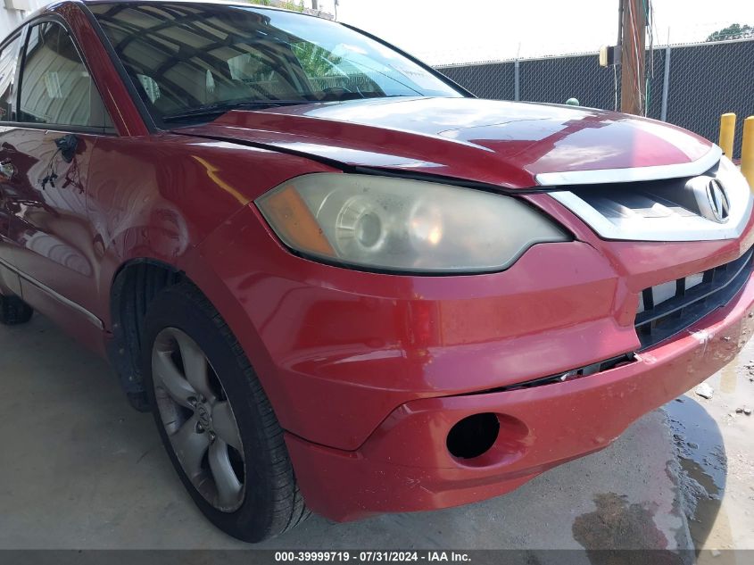 2007 Acura Rdx VIN: 5J8TB18567A006694 Lot: 39999719