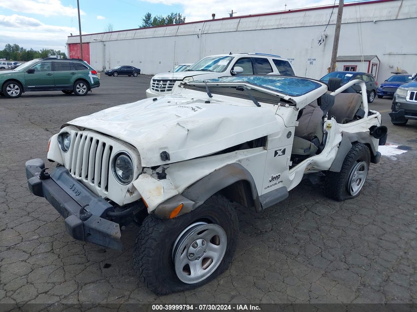 1J4FA39S65P348486 2005 JEEP WRANGLER photo no. 2