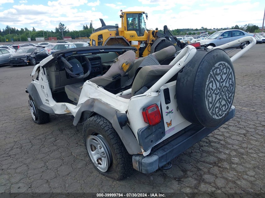 1J4FA39S65P348486 2005 JEEP WRANGLER photo no. 3