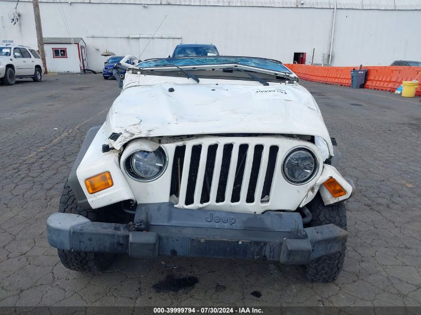 2005 Jeep Wrangler X VIN: 1J4FA39S65P348486 Lot: 39999794