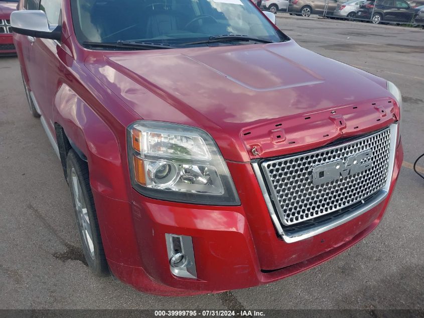 2014 GMC Terrain Denali VIN: 2GKFLZEK8E6109826 Lot: 39999795