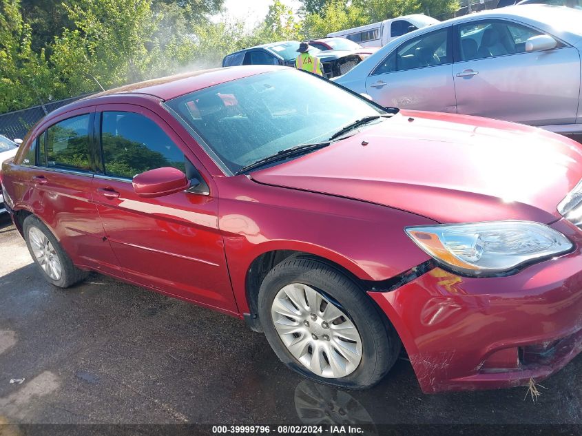 2011 Chrysler 200 Lx VIN: 1C3BC4FB0BN543195 Lot: 39999796