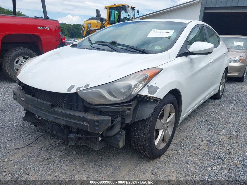 2013 Hyundai Elantra Gls VIN: 5NPDH4AE4DH253813 Lot: 39999800