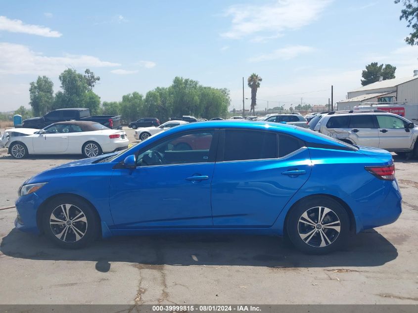 2020 Nissan Sentra Sv Xtronic Cvt VIN: 3N1AB8CV7LY219071 Lot: 39999815