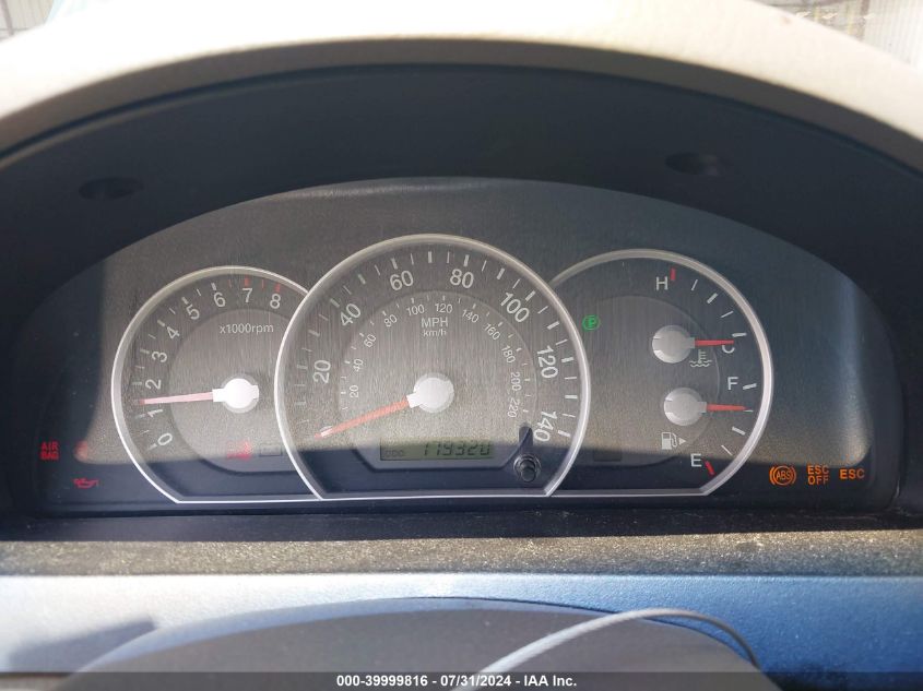 2007 Kia Sorento Lx VIN: KNDJD736875696671 Lot: 39999816