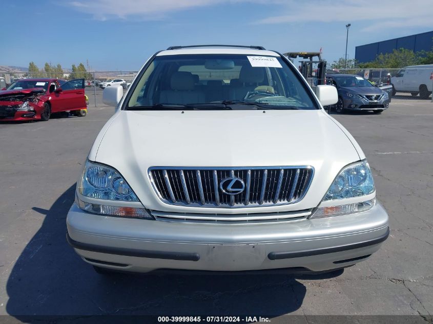 2002 Lexus Rx 300 VIN: JTJHF10UX20260884 Lot: 39999845