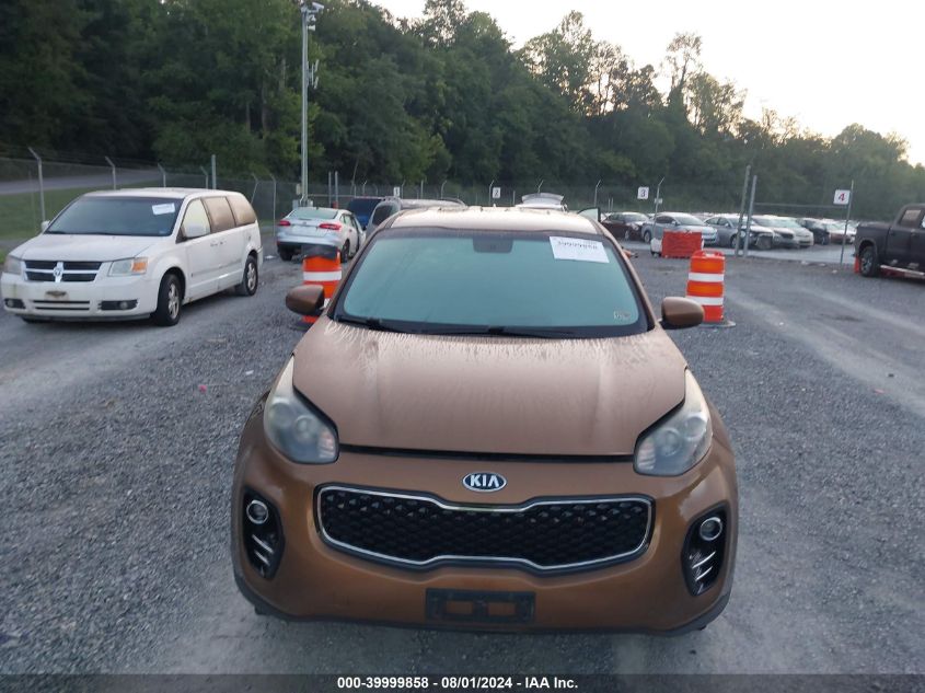 2017 Kia Sportage Lx VIN: KNDPMCAC1H7033458 Lot: 39999858