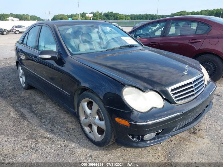 WDBRF40JX5F656036 | 2005 MERCEDES-BENZ C 230