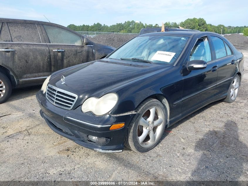 WDBRF40JX5F656036 | 2005 MERCEDES-BENZ C 230