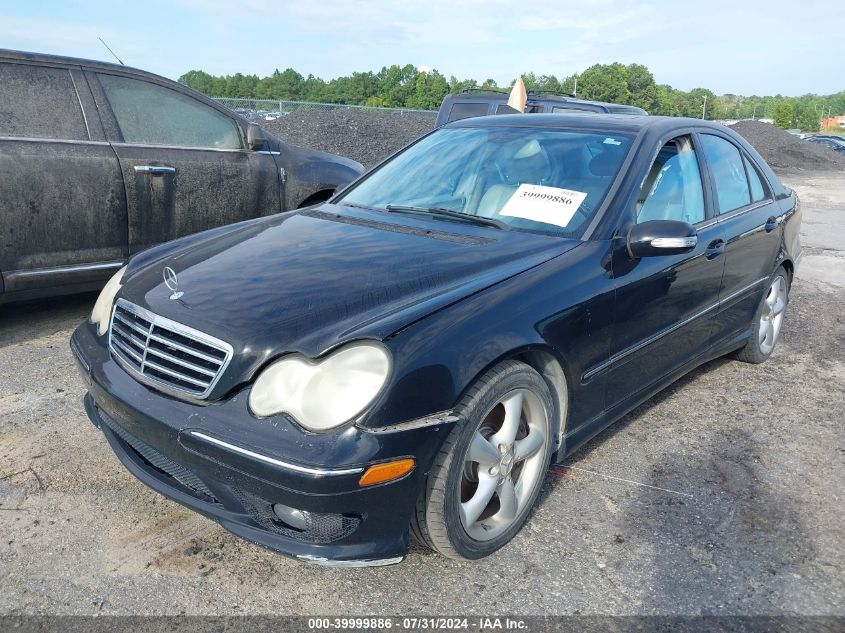 WDBRF40JX5F656036 | 2005 MERCEDES-BENZ C 230