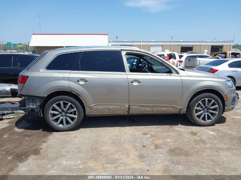 2017 Audi Q7 3.0T Premium VIN: WA1VAAF78HD030424 Lot: 39999900