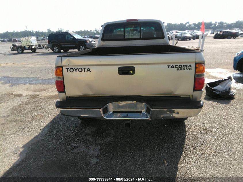 2003 Toyota Tacoma Base V6 VIN: 5TEWN72N63Z203542 Lot: 39999941