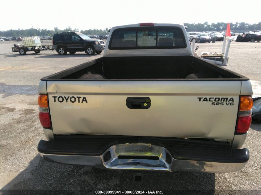 2003 Toyota Tacoma Base V6 VIN: 5TEWN72N63Z203542 Lot: 39999941