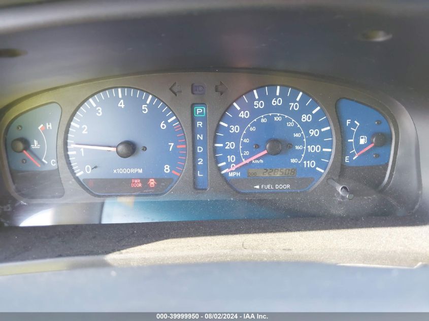 2001 Toyota Sienna Le VIN: 4T3ZF13C51U350688 Lot: 39999950