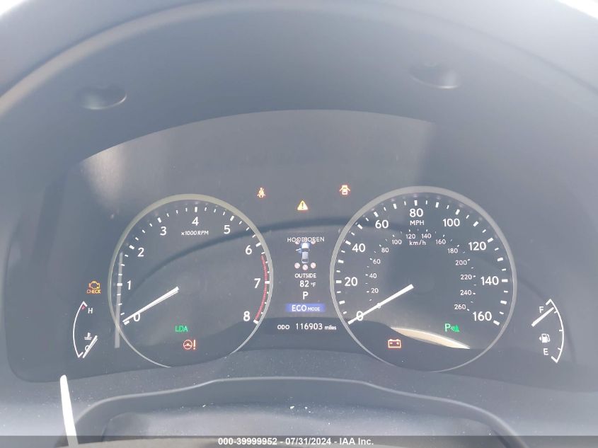 2015 Lexus Es 350 VIN: JTHBK1GG0F2186694 Lot: 39999952