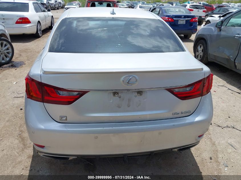 2013 Lexus Gs 350 VIN: JTHBE1BL1D5017033 Lot: 39999995